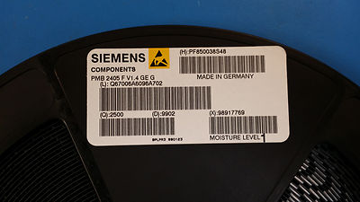 (1) PMB2405F-V1.4 SIEMENS SINGLE-CHIP DOUBLE-CONVERSION HETERODYNE GSM RECIEVER