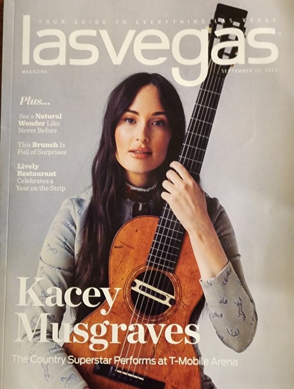 KACEY MUSGRAVES ON COVER OF RARE MAGAZINE!!!  OOP!!  LAST ONE!!!!