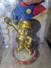 Amiibo Mario Gold Edition First Run US Print Nintendo