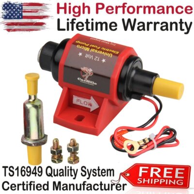 2-3.5PSI Low Pressure Universal Micro Electric Fuel Pump 42S Gasoline Carburetor