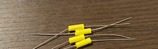 4 New .0005 uf 630v Yellow Film Capacitors Guitar Tube Amp Tone Caps 500 pf