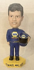 Michael Waltrip NAPA NASCAR Formula 1 Car Raising Bobblehead No Box