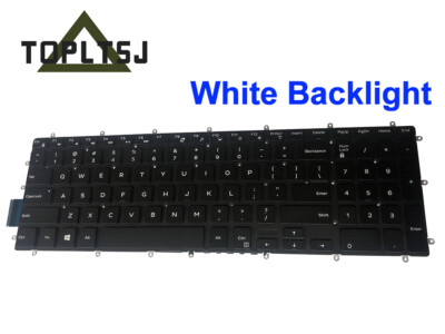 DELL G3 15 3579 G3 17 3779 G3 15 3590 G7 15 7588 white Backlit Keyboard Black