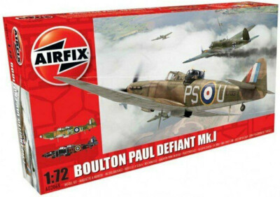 Airfix Boulton Paul Defiant Mk.1 1:72 Scale Plastic Model Airplane Kit A02069
