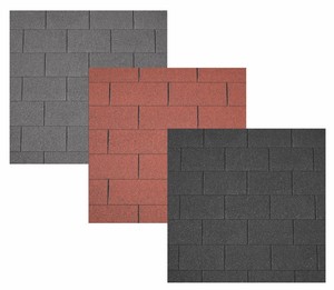 felt roofing shingles / shed felt tiles / grey/ shingles