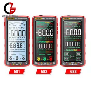 ANENG 683 682 681 Multimètre numérique intelligent AC/DC Testeur de la diode du compteur de capacité