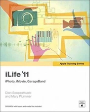 iLife 11: iPhoto, iMovie, GarageBand (Apple Training Series) - Paperback - GOOD