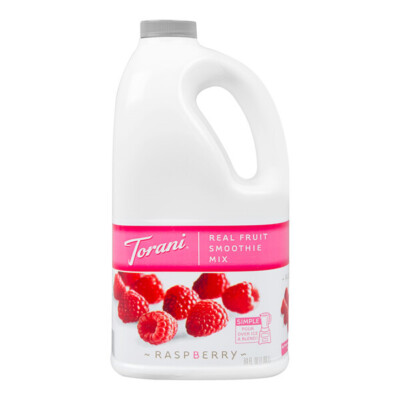 Torani 64 fl. oz. Raspberry Fruit Smoothie Mix 880900171