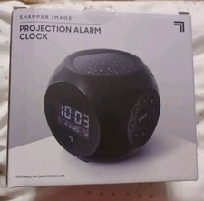 Sharper Image Projection Alarm Clock Color Ch...