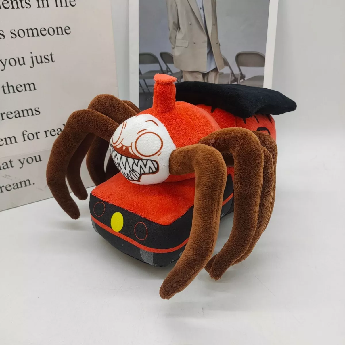 Horror Game Choo-Choo Charles Plush Toy Soft Spider Stuffed Doll Horrible  Charles Train Cartoon Spider Plushies Gifts For Kids