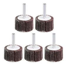 1-1/2x1x1/4" Flap Wheel Sander for Drill Mounted Sanding Grinding 40 80 120 Grit