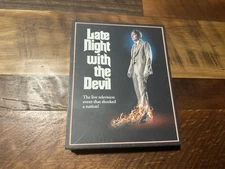 Late Night With The Devil (Blu ray, Umbrella Ent, Limited Ed, 3500 Made, Reg B,