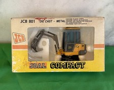 Vintage Joal Compact Die Cast  - Metal JCB 801