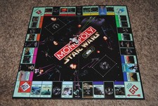 1996 Star Wars Monopoly Limited Collector’s Edition Parts Game Board