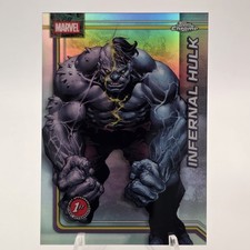 2026 Topps Chrome Marvel Comics #54 Infernal Hulk Refractor