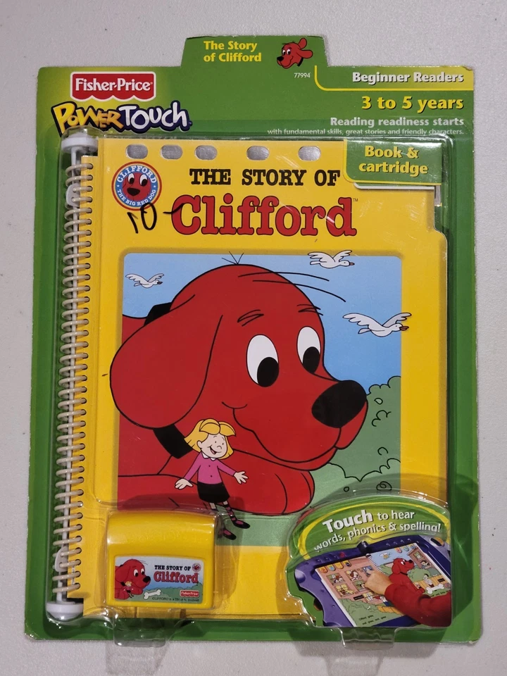 Lot of (3) Elmo, Dora Explorer, Clifford Fisher Price Power Touch Books 3-5 NEW - Image 4 of 4