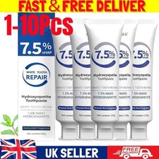 1/2/3/10x Hydroxyapatite 7.5% Probiotic Toothpaste |Whitening |Ename lProtection