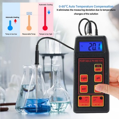 High  Accuracy  PH ORP Temp Meter MV Tester Sensor Water Quality Monitor Tester-
