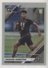 2019 Panini Donruss Optic Rookies Holo Prizm Saquan Hampton #138 1qy