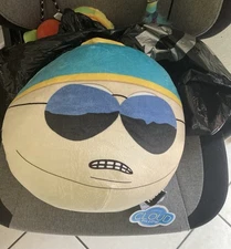 Cartman South Park Cop Travel Cloud Pillow Head
