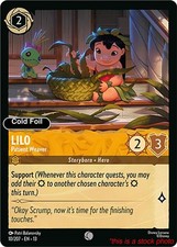 Lilo - Patient Weaver Lorcana TCG 13 - 10/207 Cold Foil
