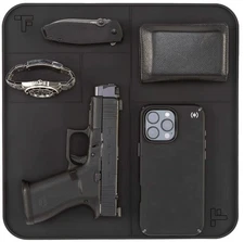 Tactical Formulary EDC DumpTray, Black, DT-12x12-BLCK Bench Mat