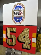 FDNY  Engine 54 Pride Of Midtown REFLECTIVE Vinyl Sign