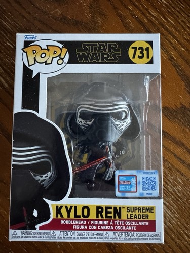 Funko Pop NYCC 2024 Fall Limited Edition Star Wars Kylo Ren Supreme Leader 731 - Picture 1 of 6