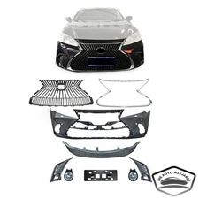 For 2006-2009 Lexus ES 350 ES350 Conversion to 2018+ Front Bumper Kit+Fog Light