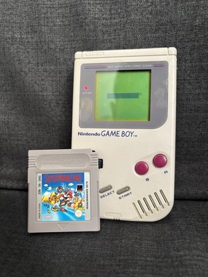 Nintendo Game Boy DMG-01 | Grau | inkl. Super Mario Land | Funktioniert!