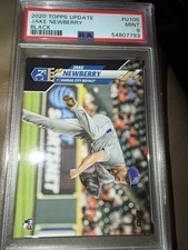 2020 Topps Update Jake Newberry Black 59/69 RC Kansas City Royals