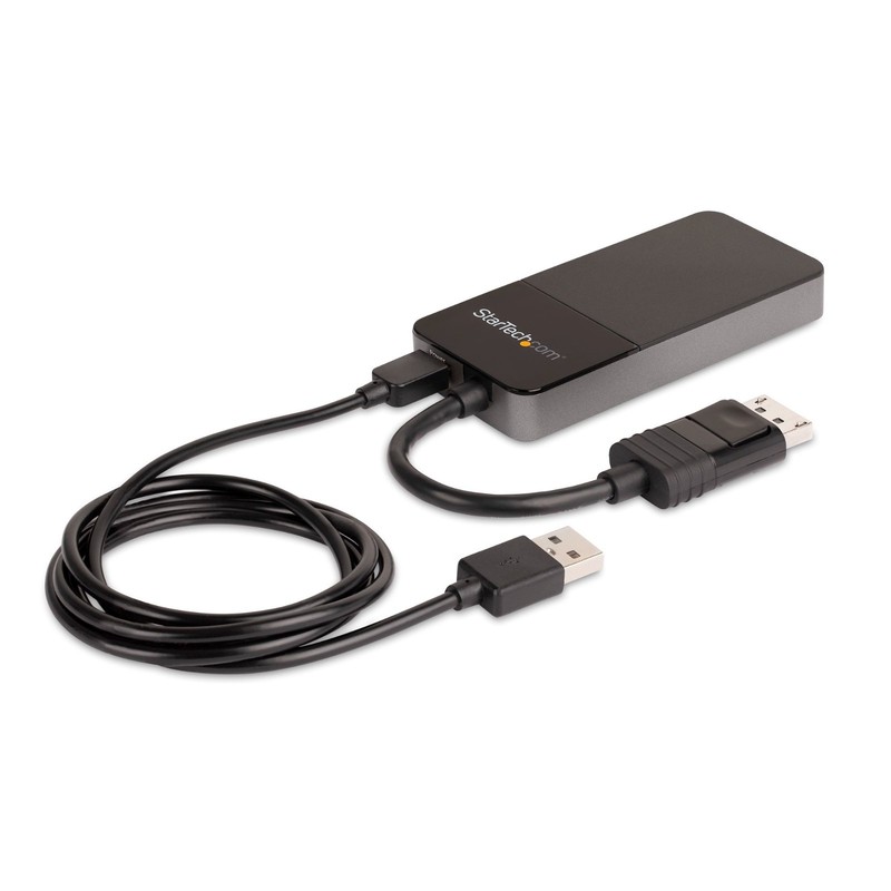 StarTech 3-Port Multi-Monitor Adapter 4K DisplayPort 1.4 3-Splitter MST14DP123DP