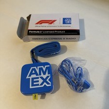 Las Vegas Grand Prix American Express Lanyard and Radio - NEW Formula F1