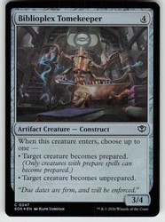 Biblioplex Tomekeeper #247 (Foil) - Secrets of Strixhaven