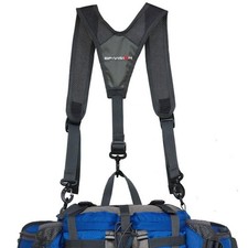 Y-Shaped Adjustable Hanging Electrician Tool Bag Suspenders Holder Strap