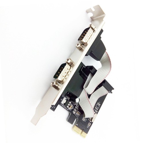 PCI-E zu DB9-Karte PCI-E zu Dual-Serial-Karte 2-Port-Serien-Erweiterungskar1868 - Afbeelding 6 van 6