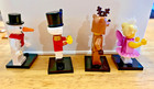 Lot of 4 LEGO 71034 -Series 23 - Nutcracker, Reindeer, Snowman, Fairy Free Ship — photo 2