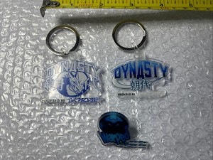 WDP Angel Dynasty Paintball Keychain Lot  - 2 Keychains & One Warped Sportz Pin