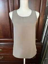 Ingenuity Sage Green Tank Blouse Size Small Sleeveless