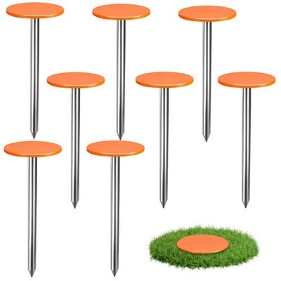 8 PCS Permanent Property Line Markers, 6x2 Inch Boundary Markers for Property...