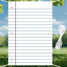 Notebook Backdrop, Back to Decorations for Classroom, Bulletin Board, Office ...