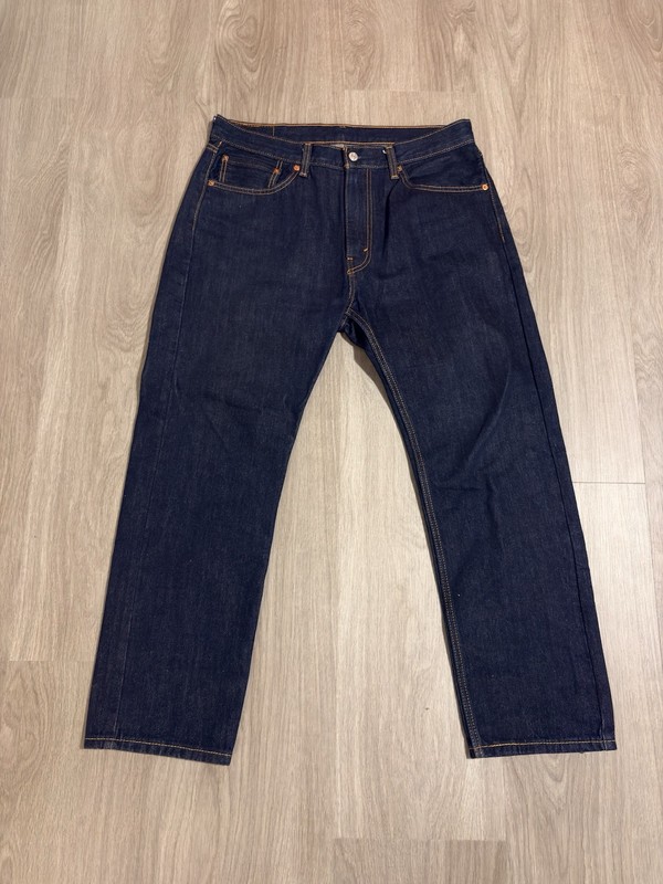 Levi's 505 Dark Wash Jeans 36-29 Men's