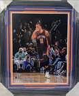 Jalen Brunson New York Knicks Autographed Framed 16x20 Photo Fanatics