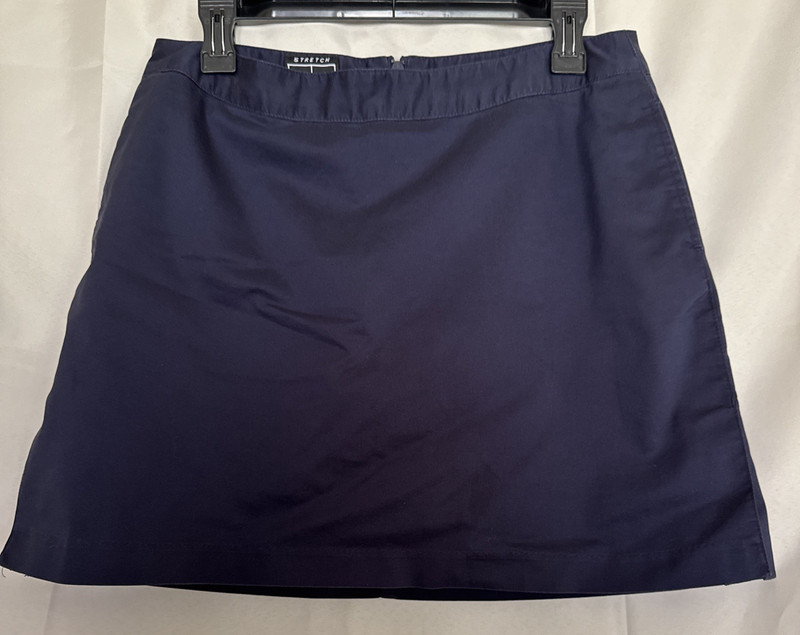 ADIDAS GOLF TENNIS PICKLEBALL  Women's Navy Blue Skirt SKORT Size 10