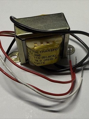 power transformer  input 115 VAC  output 18 VAC ~ 0.3 A
