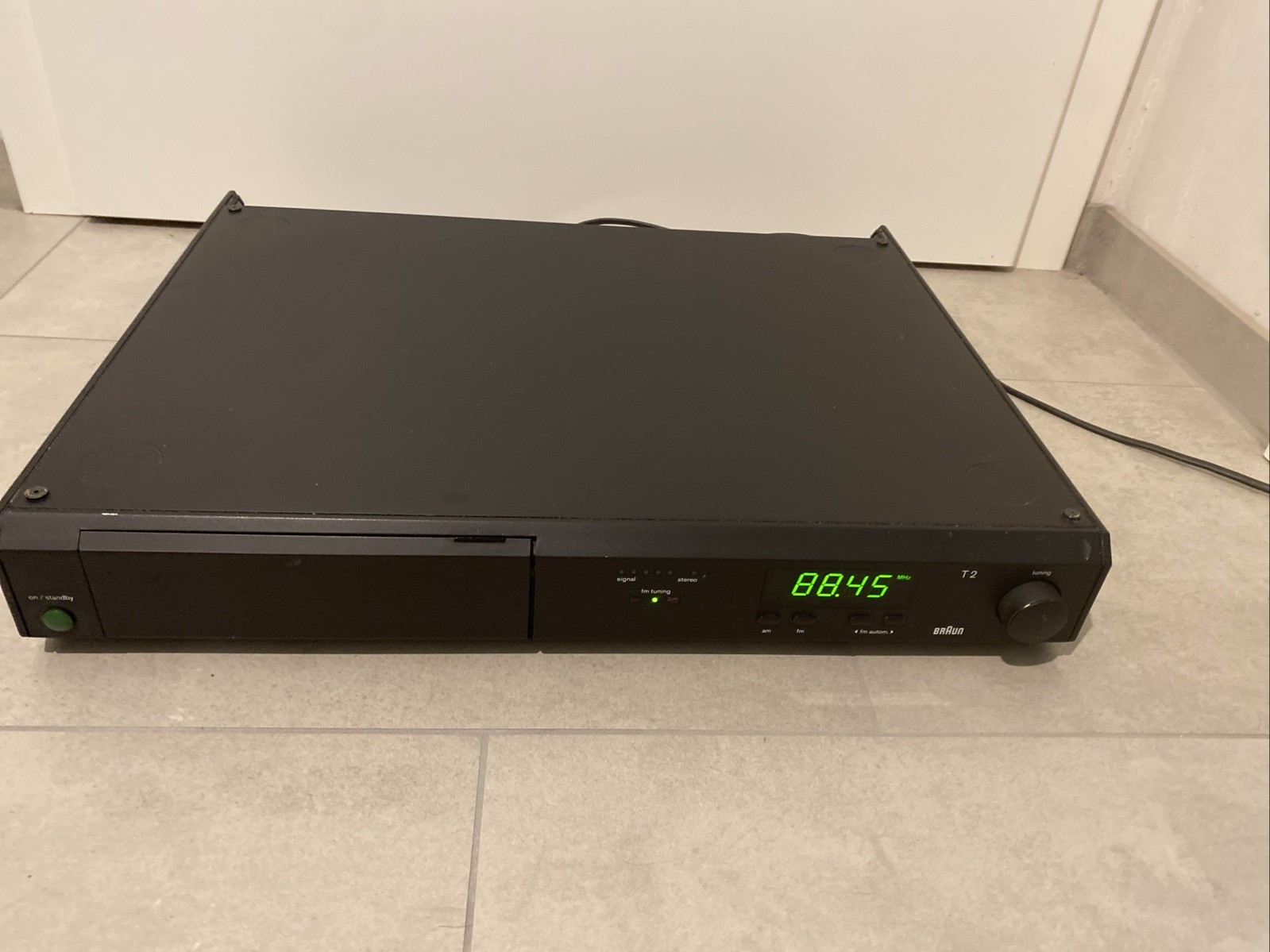 Braun Atelier T2 Tuner *Dieter Rams* Radio