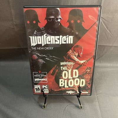 Wolfenstein The New Order & The Old Blood PC DVD-ROM 4 Disc Bethesda