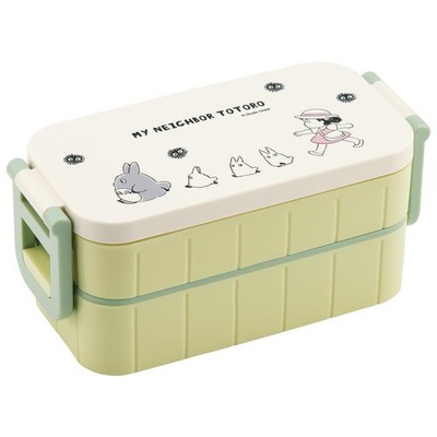 Skater Bento Box 600ml Antibacterial 2 Tiers for Women My Neighbor Totoro March