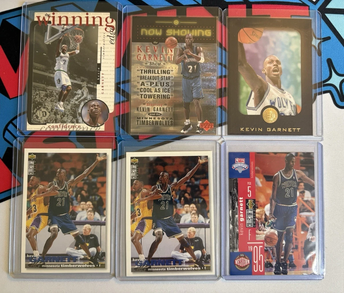 25+ Kevin Garnett Insert Basketball Sports Trading Cards