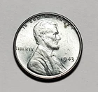 1943 P LINCOLN STEEL WHEAT PENNY UNC #C10282